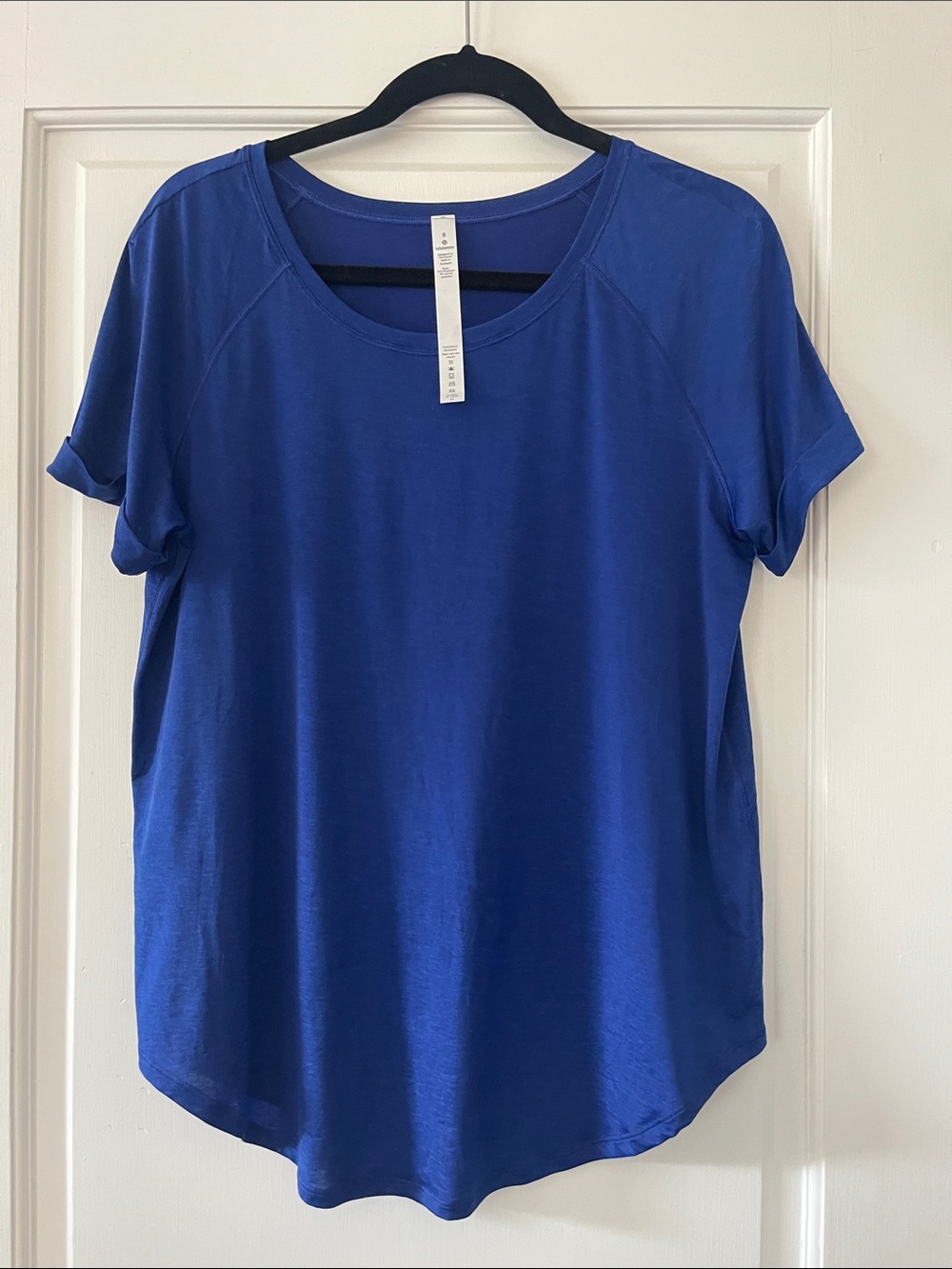 Lululemon Crewneck Short Sleeve Tee - Royal Blue
